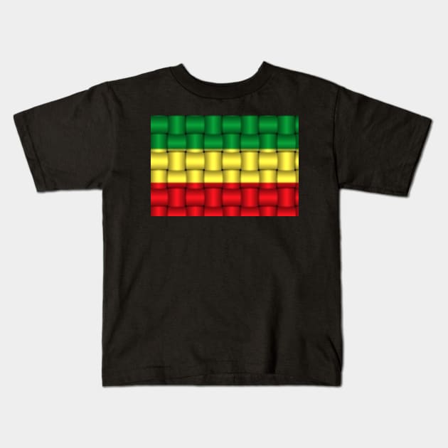 Rastafarian Clothing Kids T-Shirt by Abelfashion